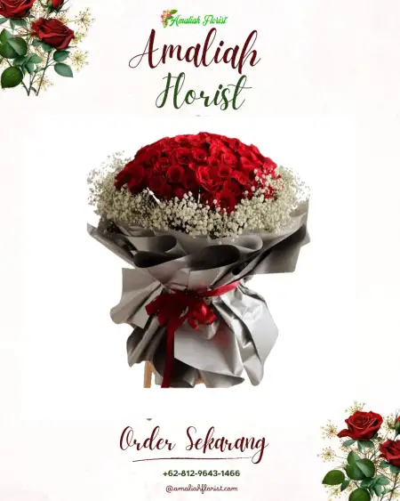 Buket Bunga Tapak Lebar